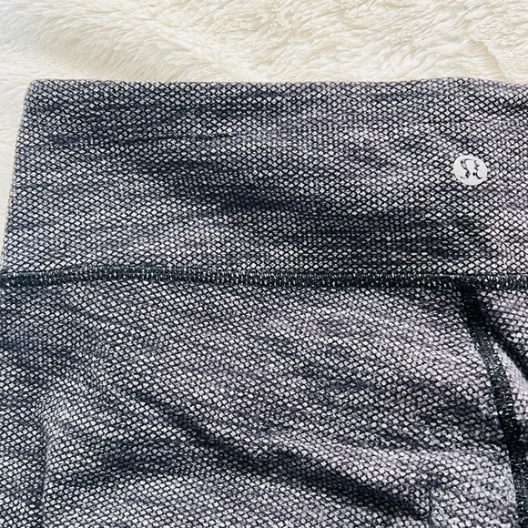 Lululemon | Heathered Gray Leggings activewear gym - Picture 5 of 6